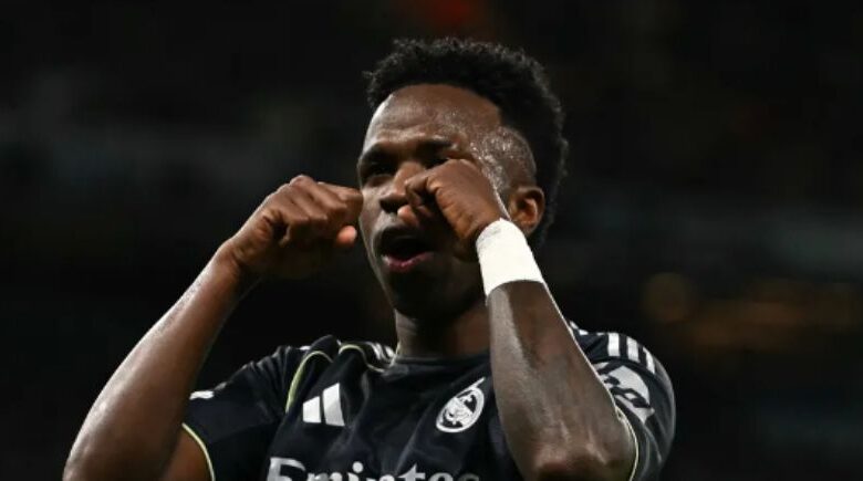 Vinicius Jr. classifica Real Madrid na Champions e provoca torcida do City com ‘chororô’