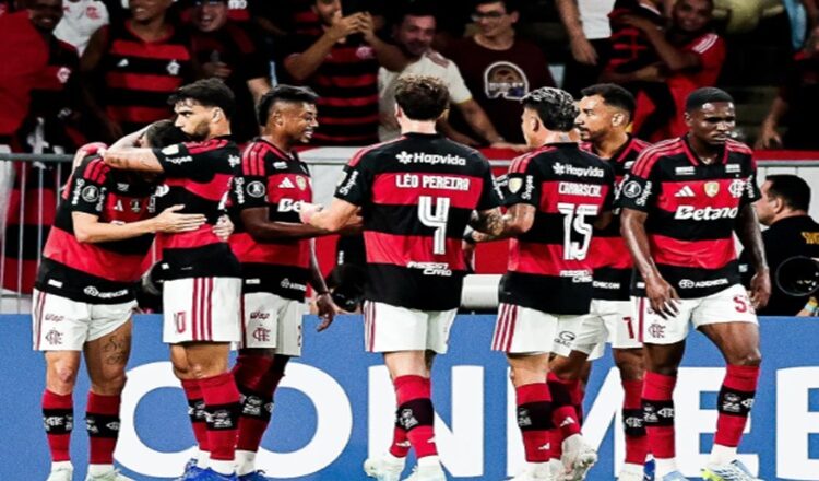 Flamengo passa pelo Independiente Medellín e segue 100% na Libertadores