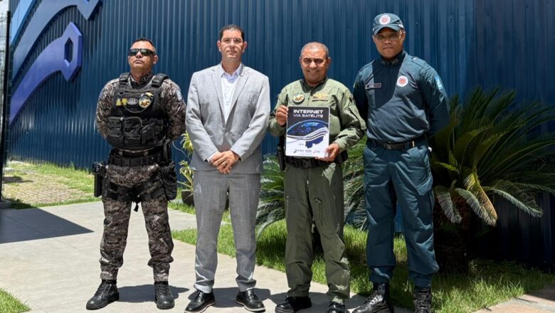 Piauí moderniza segurança pública com instalação de internet via satélite em viaturas e unidades estratégicas
