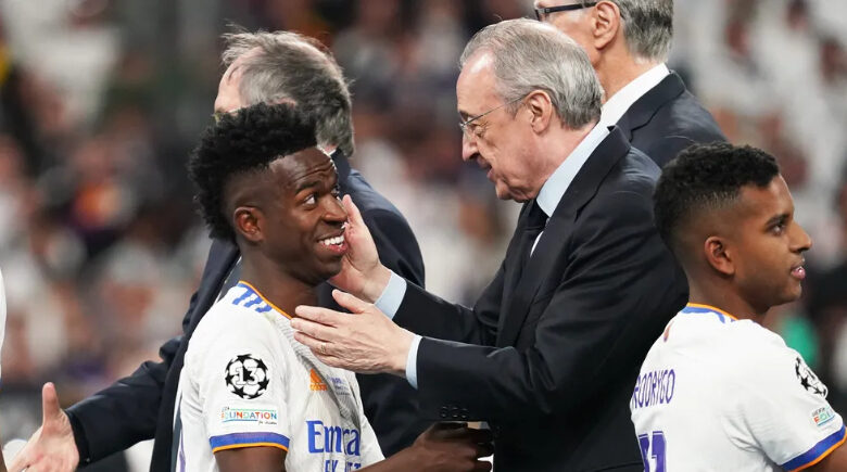 Vini Jr fora? Após derrota para o Bayern, Florentino Pérez revela futuro do atleta no Real Madrid