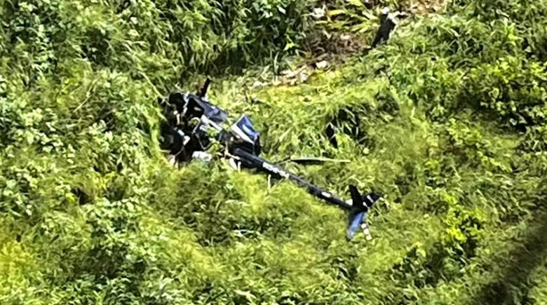 Helicóptero cai em Campina Grande na Paraíba com quatro pessoas a bordo