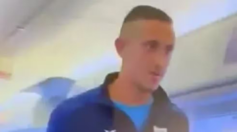 Jogador argentino é preso após gritar que havia bomba em avião