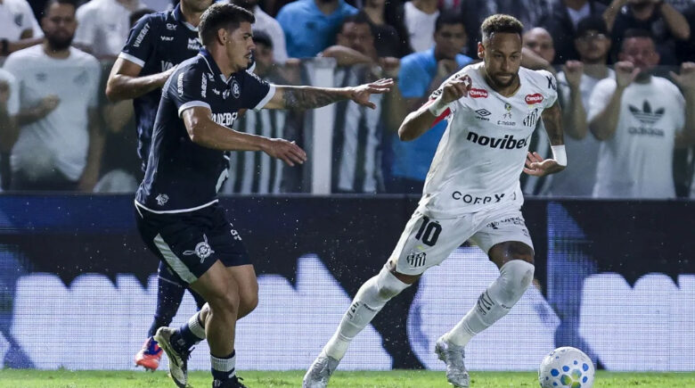 Neymar decide, Santos bate o Remo e deixa a zona de rebaixamento no Brasileirão