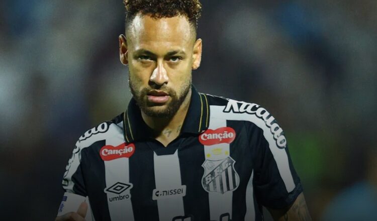 Neymar marca mas Santos tropeça na Copa Sul-Americana