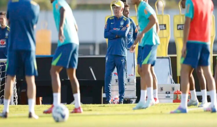 Neymar está na pré-lista de Ancelotti para a Copa; Estêvão fica de fora