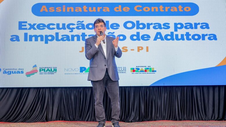 Jaicós recebe estádio, abastecimento de água e nova unidade de segurança em pacote de 39 obras estaduais