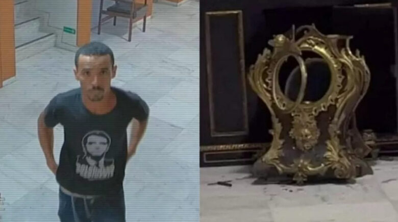 Moraes permite redução na pena de homem que quebrou relógio no 08 de Janeiro