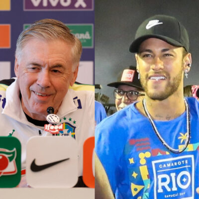 Ancelotti garante Neymar na Copa e descarta corte por lesão