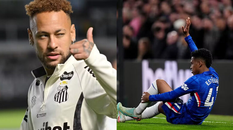 CBF deve deixar Estêvão fora da Copa e mantém Neymar em pré-lista de Ancelotti