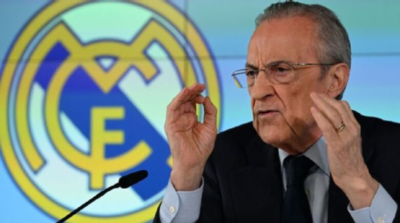 “Nos roubaram 18 pontos”: Florentino Pérez acusa arbitragem de prejudicar o Real Madrid