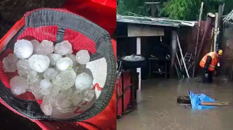 Fortes chuvas causam alagamentos e deixam centenas de desalojados no Rio Grande do Sul