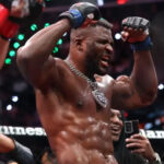 Ngannou vence por nocaute e repassa bônus de R$ 500 mil a lutador brasileiro