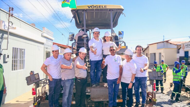 Rafael Fonteles inaugura recuperação de trecho da PI-239 e vistoria obras de asfaltamento em Francisco Ayres