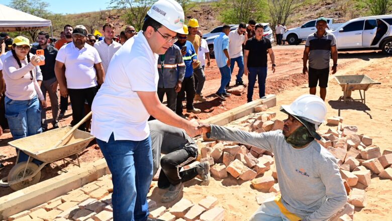 Rafael Fonteles anuncia calçamento de 22 ruas em João Costa e destaca melhoria na qualidade de vida dos moradores