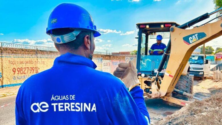 Obras ampliam coleta e tratamento de esgoto em Teresina na Semana do Meio Ambiente