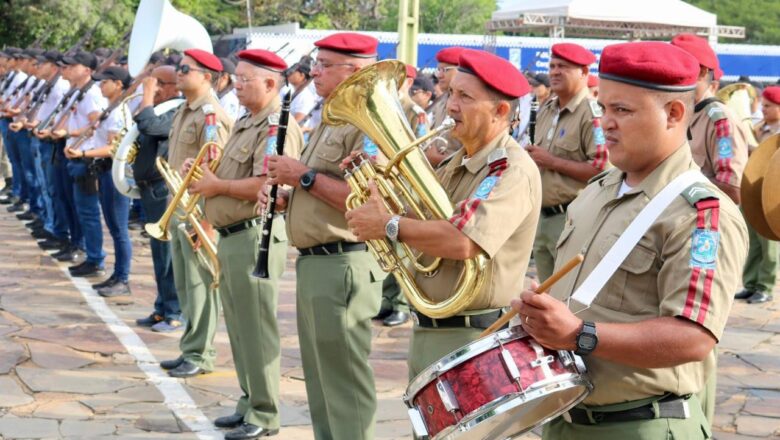 Aniversário da Polícia Militar do Piauí será comemorado com apresentação gratuita do corpo musical da corporação na quinta (18)