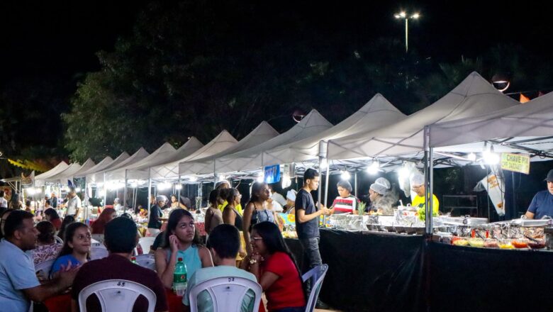 Culinária típica ganha destaque e impulsiona pequenos empreendedores no 48º Encontro Nacional de Folguedos do Piauí