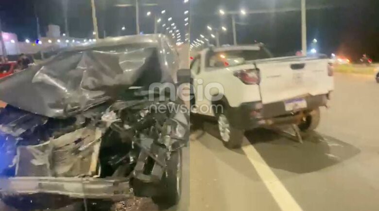 “Eu vi o carro voando”: colisão entre veículos ocorre na BR-316, na zona Sul de Teresina