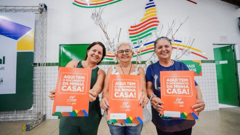 Casa Legal: Governo do Estado entrega 647 registros de imóveis a moradores da Santa Maria da Codipi nesta quarta (10) em Teresina