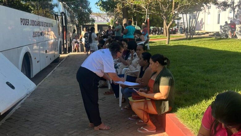 Ouvidoria-Geral do Estado realiza atendimentos em Baixa Grande do Ribeiro durante ação da Justiça Itinerante