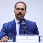 Eduardo Bolsonaro admite buscar nova Magnitsky contra Moraes