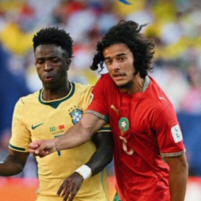 Vini Jr. faz golaço, mas Brasil fica no empate com Marrocos em estreia na Copa