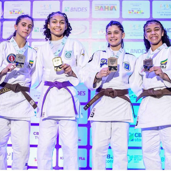 Judoca piauiense conquista medalha de bronze no Campeonato Brasileiro Cadete