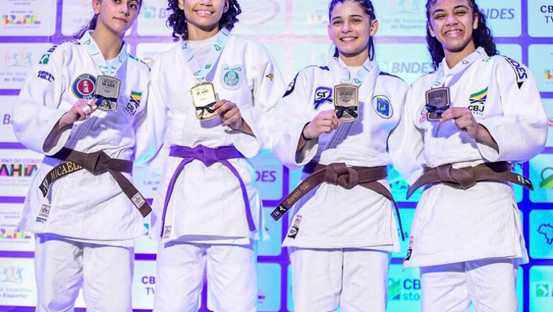 Judoca piauiense conquista medalha de bronze no Campeonato Brasileiro Cadete