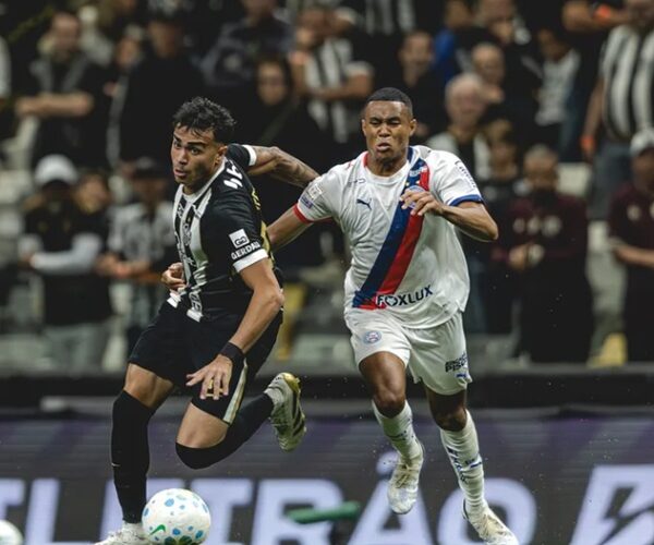 Atlético-MG cede o empate ao Bahia e frustra retorno no Brasileirão