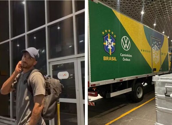 Após queda na Copa, apenas um jogador desembarca com delegação da Seleção Brasileira