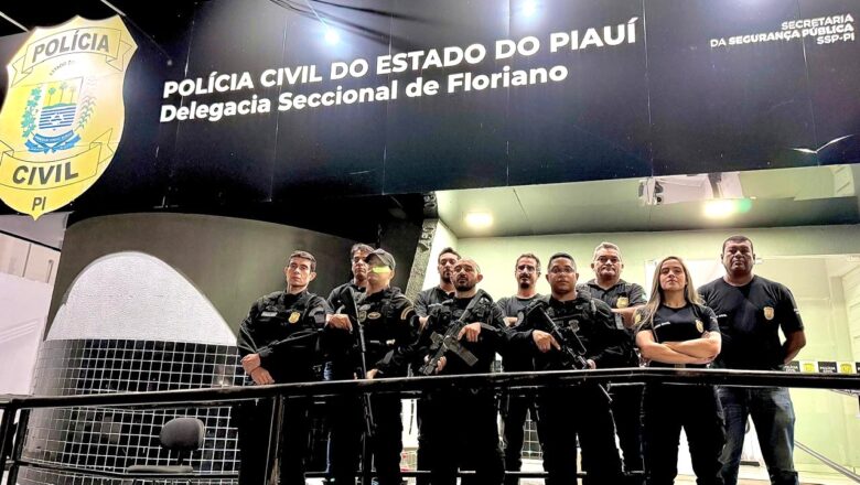 Floriano: investimentos em tecnologia, efetivo e estrutura fortalecem segurança e reduzem roubos em 48% e homicídios em 33%
