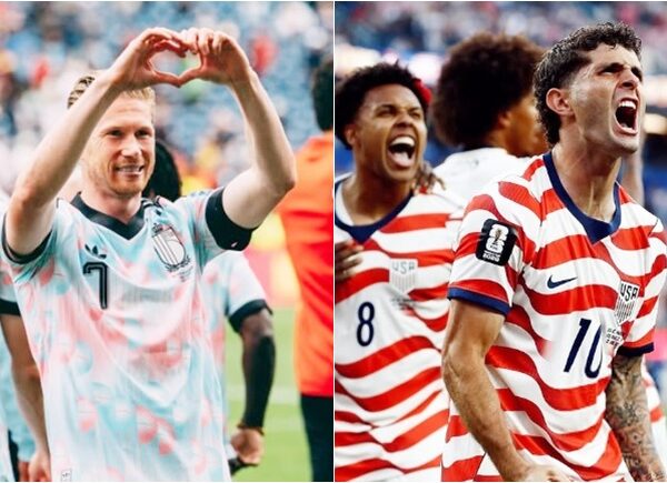 Estados Unidos x Bélgica na Copa do Mundo: onde assistir ao vivo, horário e escalações