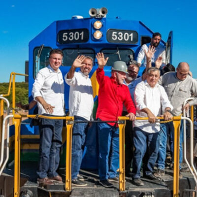 Lula visita trecho da Transnordestina no Ceará; ferrovia passará pelo Piauí