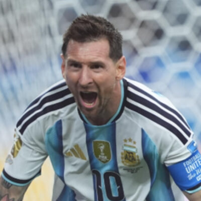 Messi é o jogador de linha da Copa que menos se movimentou na 1ª fase