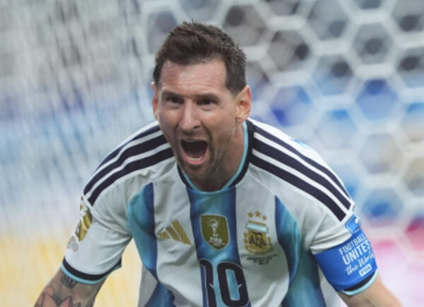 Messi é o jogador de linha da Copa que menos se movimentou na 1ª fase