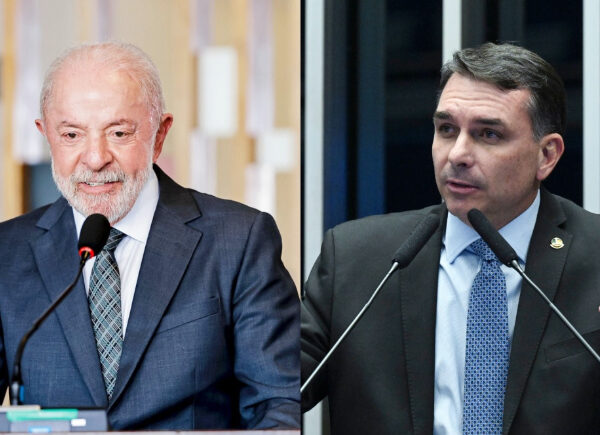Lula tem 53,6% dos votos válidos no segundo turno e Flávio 46,4%, diz pesquisa AtlasIntel