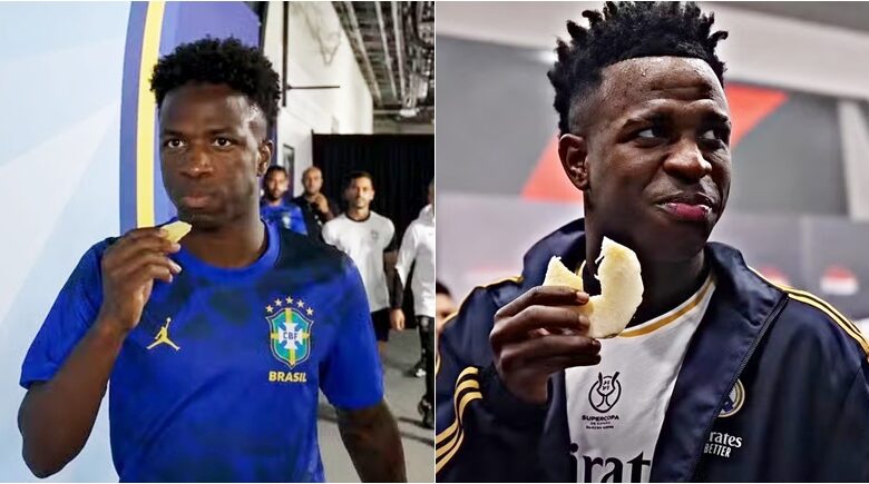 Entenda por que Vini Jr. come abacaxi antes de jogar na Copa do Mundo