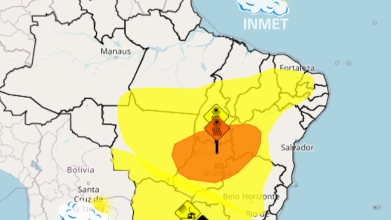 Inmet alerta para umidade do ar variando entre 30% e 20% no Piauí