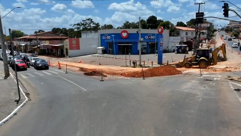 Obra da Águas de Teresina altera trânsito na zona Norte; veja rotas afetadas