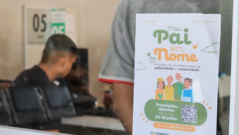Defensoria faz DNA gratuito em 13 cidades do PI; 27 mil crianças sem nome do pai