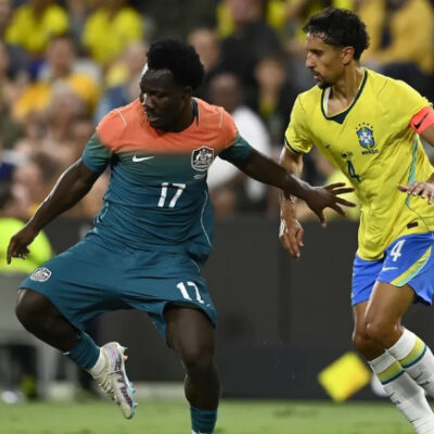 Seleção marca no último lance com Rayan e fica só no 1 a 1 com Austrália