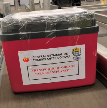 Aeroporto de Teresina transporta 61 órgãos para transplantes em outros estados