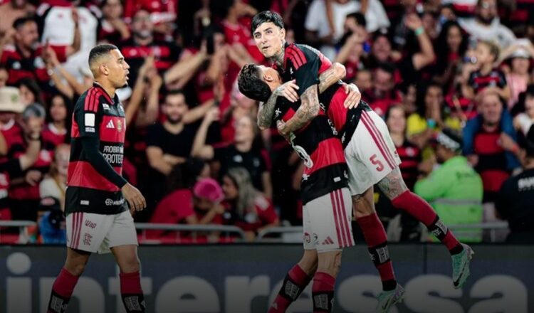 Carrascal decide, Flamengo vence o Fluminense e segue líder do Brasileiro